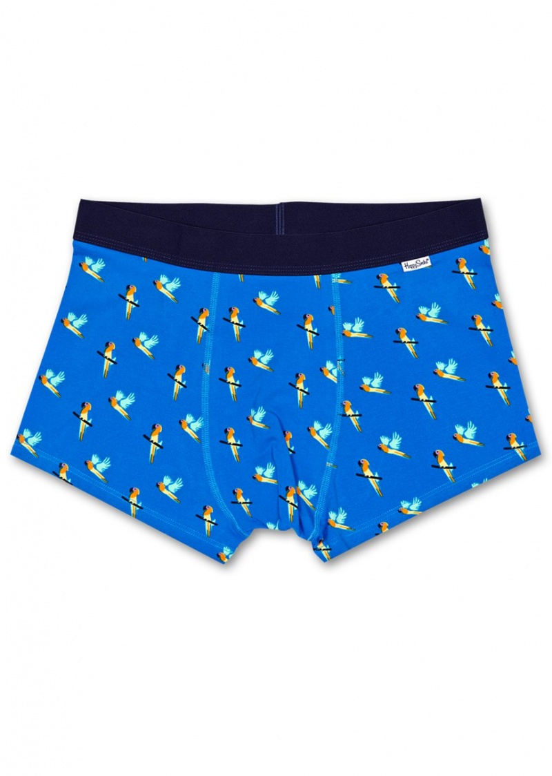 Happy Socks Parrot Trunk Unterwäsche Herren Blau | Schweiz 15694IBYH