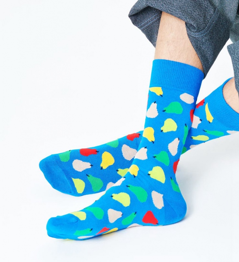 Happy Socks Pear Socken Unisex Blau | Schweiz 36029FDAR