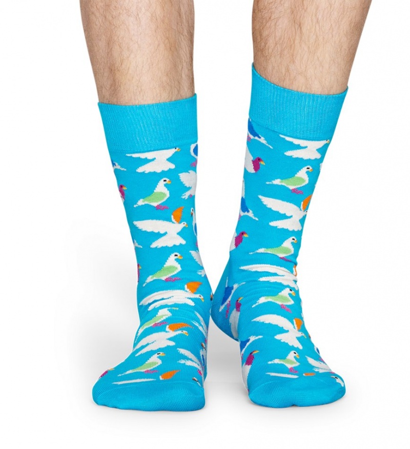 Happy Socks Pigeon Socken Unisex Türkis | Schweiz 38765GITW