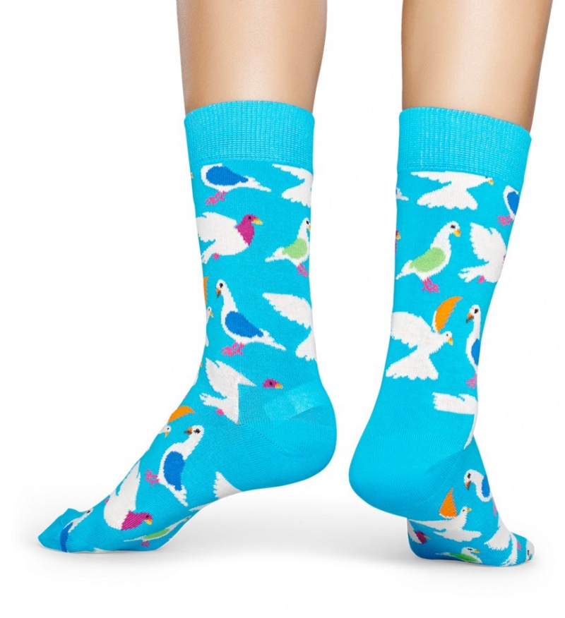 Happy Socks Pigeon Socken Unisex Türkis | Schweiz 38765GITW