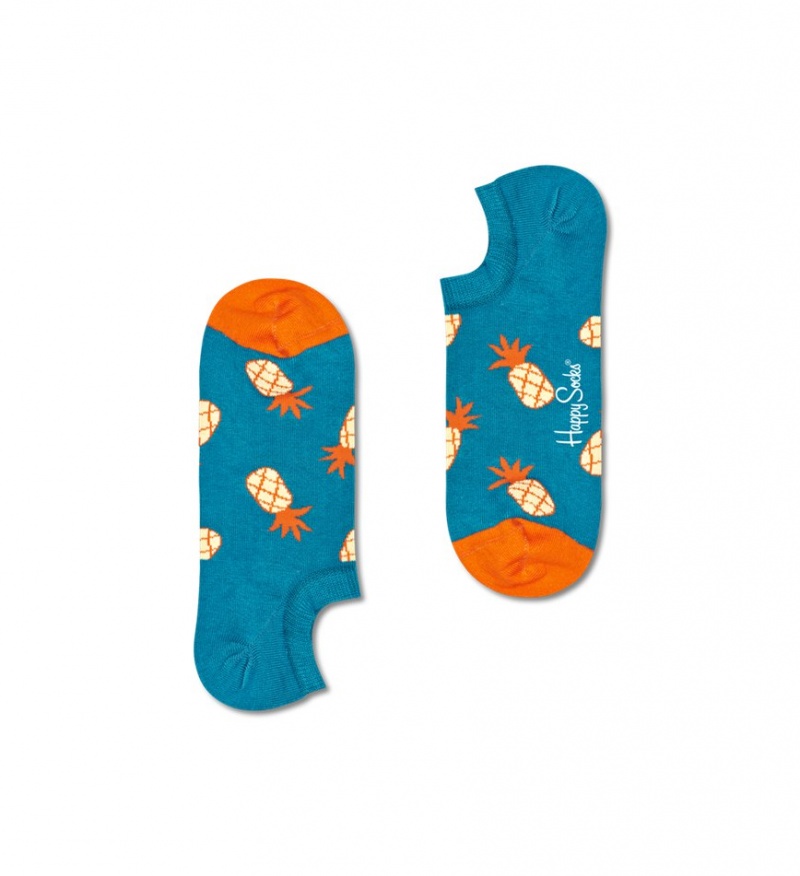 Happy Socks Pineapple No Show Socken Unisex Blau | Schweiz 71532DIHY