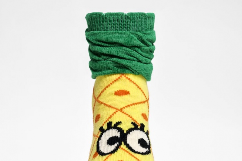 Happy Socks Pineapple Socken Kinder Gelb | Schweiz 52478RSFU