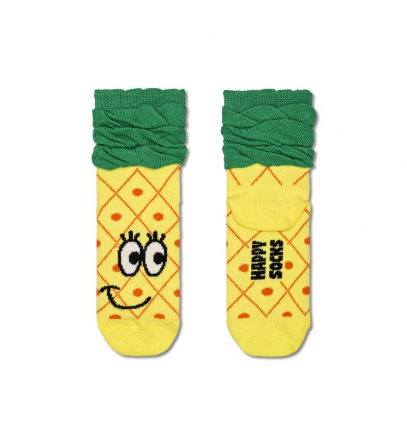 Happy Socks Pineapple Socken Kinder Gelb | Schweiz 52478RSFU