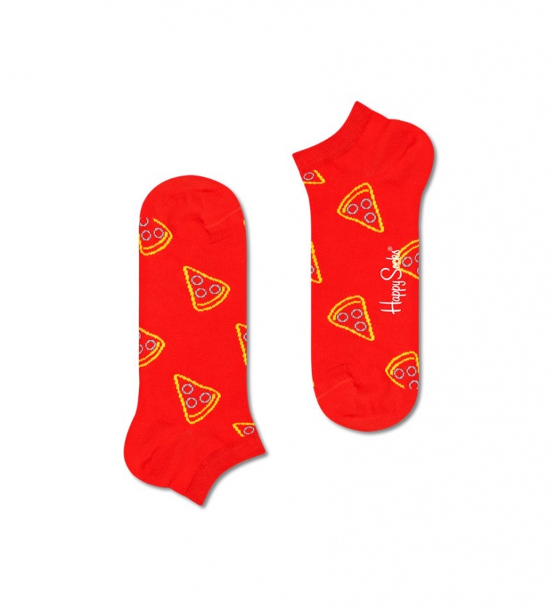 Happy Socks Pizza Slice Low Socken Unisex Rot | Schweiz 47162WETK