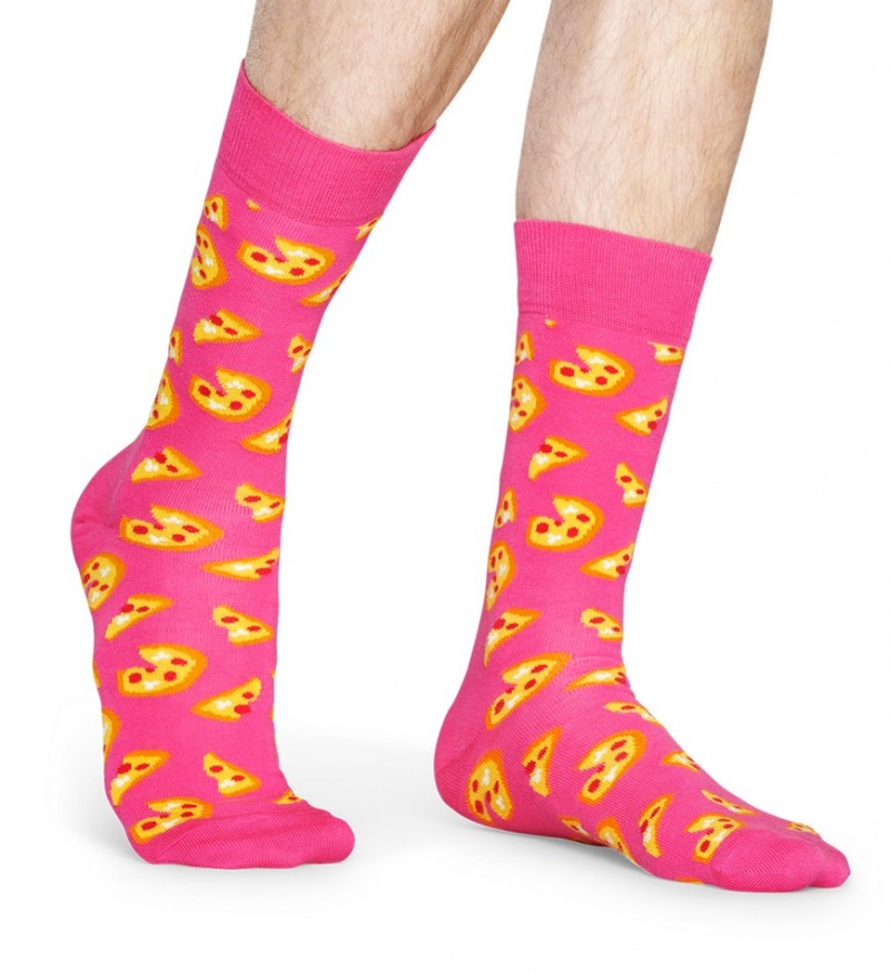 Happy Socks Pizza Socken Unisex Rot | Schweiz 91825AXQH