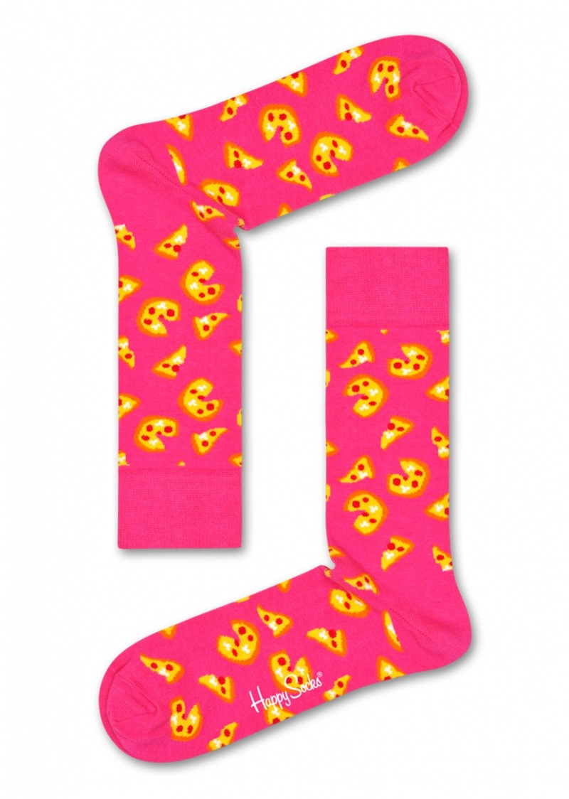 Happy Socks Pizza Socken Unisex Rot | Schweiz 91825AXQH