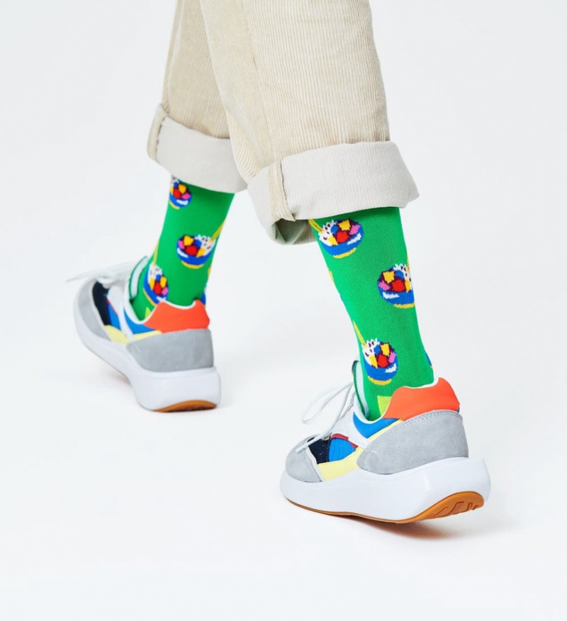 Happy Socks Poké Bowl Socken Unisex Grün | Schweiz 80249OWAE