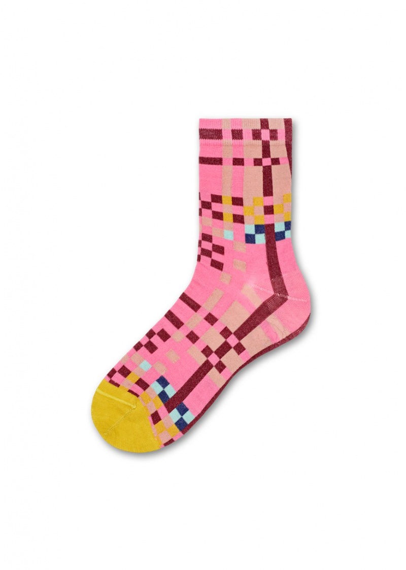 Happy Socks Polly Ankle Socken Unisex Rosa | Schweiz 62074CLUF