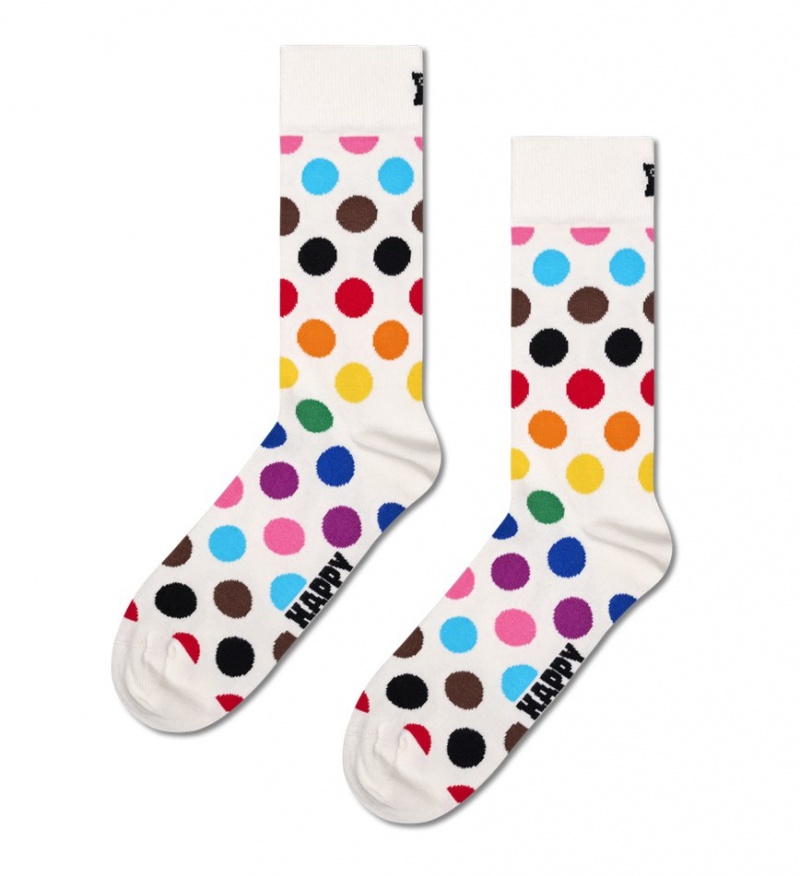 Happy Socks Pride Dot Socken Unisex Weiß | Schweiz 24035SABG