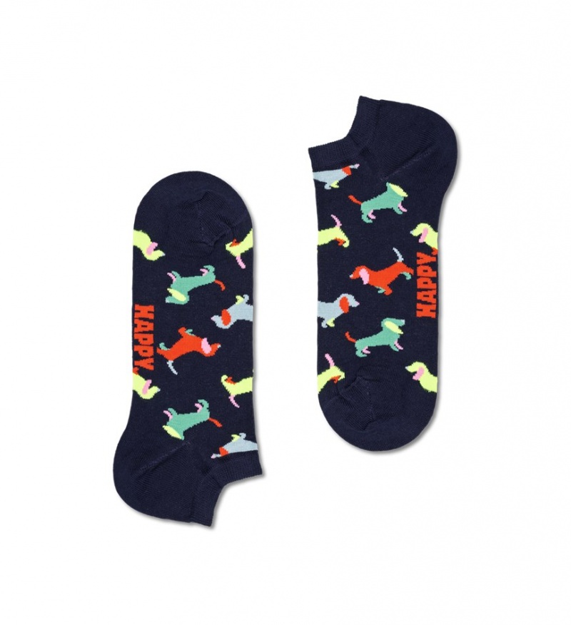 Happy Socks Puppy Love Low Socken Unisex Navy | Schweiz 96435HQMY