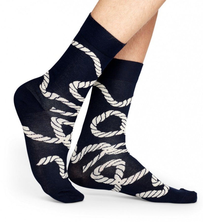 Happy Socks Rope Socken Unisex Navy | Schweiz 89431YUKP