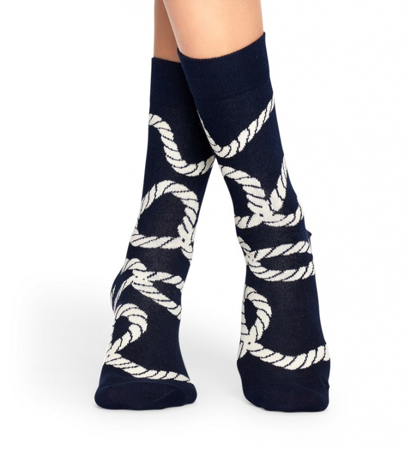 Happy Socks Rope Socken Unisex Navy | Schweiz 89431YUKP