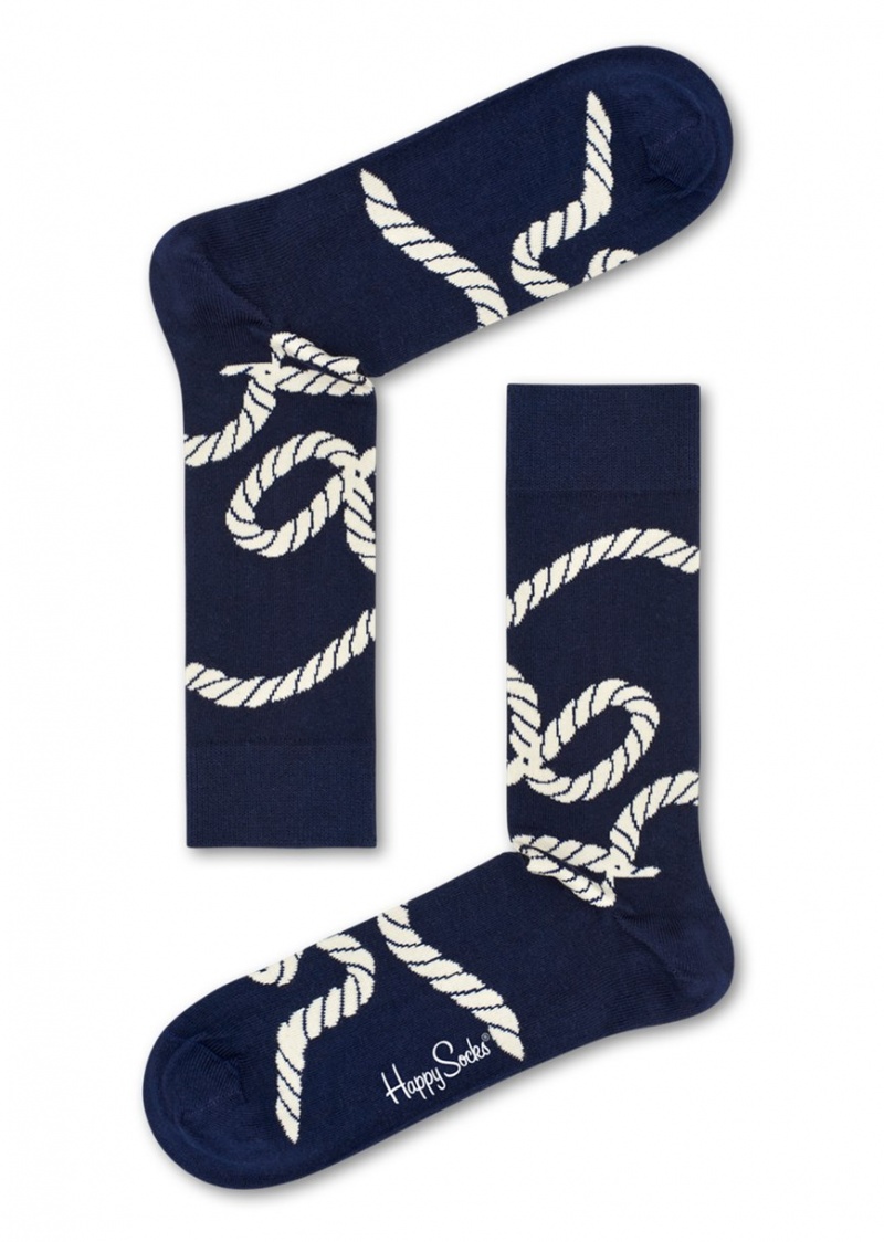 Happy Socks Rope Socken Unisex Navy | Schweiz 89431YUKP