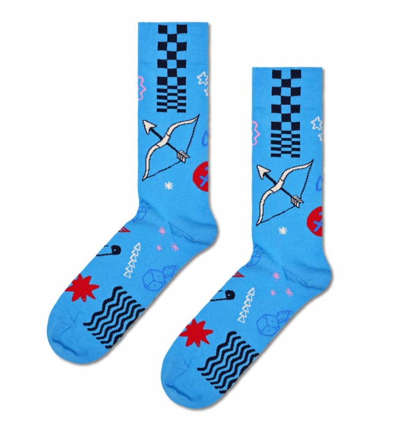 Happy Socks Sagittarius Socken Unisex Türkis | Schweiz 40673VFUC