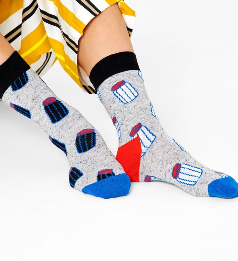 Happy Socks Salt & Pepper Socken Unisex Grau | Schweiz 23196BAJX