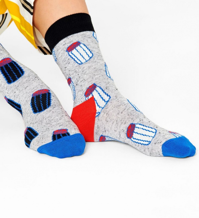 Happy Socks Salt & Pepper Socken Unisex Grau | Schweiz 23196BAJX