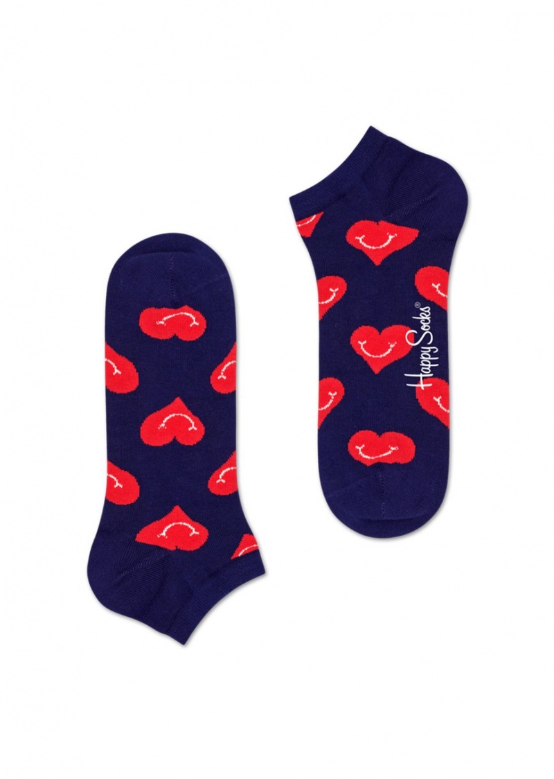 Happy Socks Smiling Heart Low Socken Unisex Mehrfarbig | Schweiz 53709IUMR