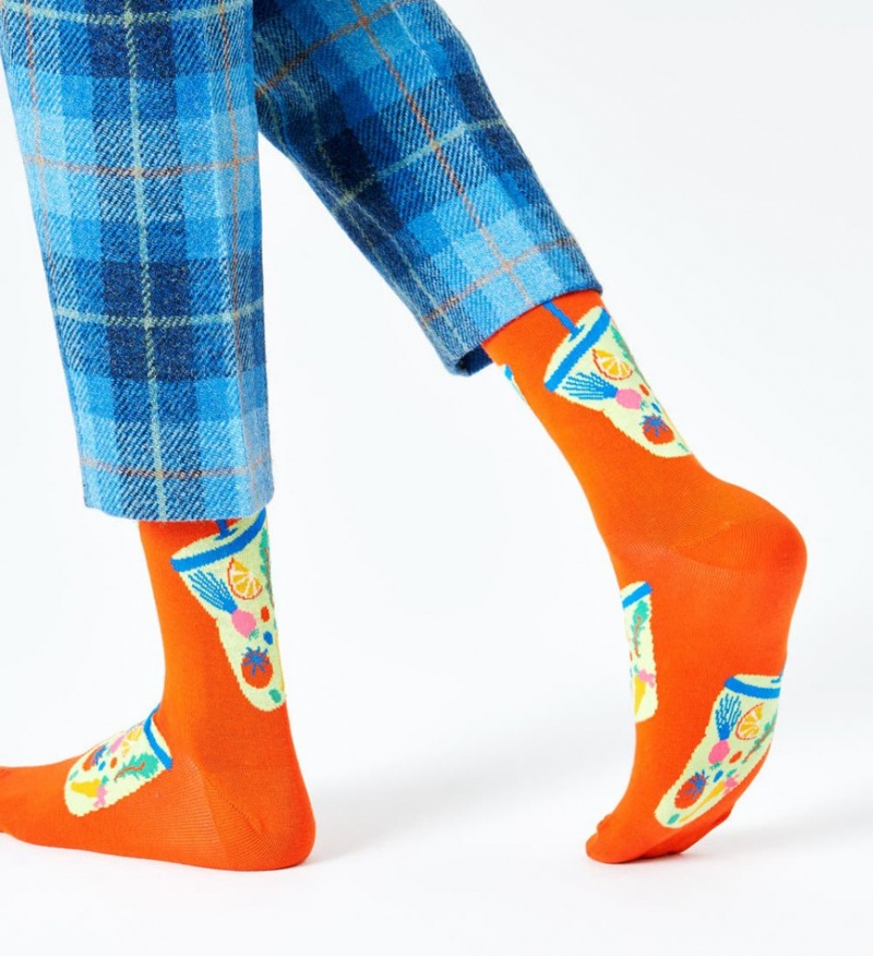 Happy Socks Smoothie Socken Unisex Orange | Schweiz 09854XKJE