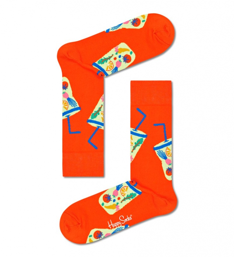 Happy Socks Smoothie Socken Unisex Orange | Schweiz 09854XKJE