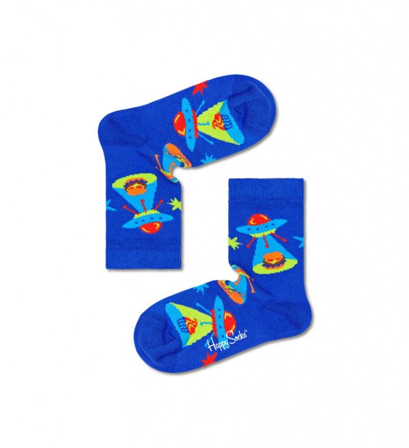 Happy Socks Space Socks Gift Set Kinder Navy | Schweiz 89213DGCY