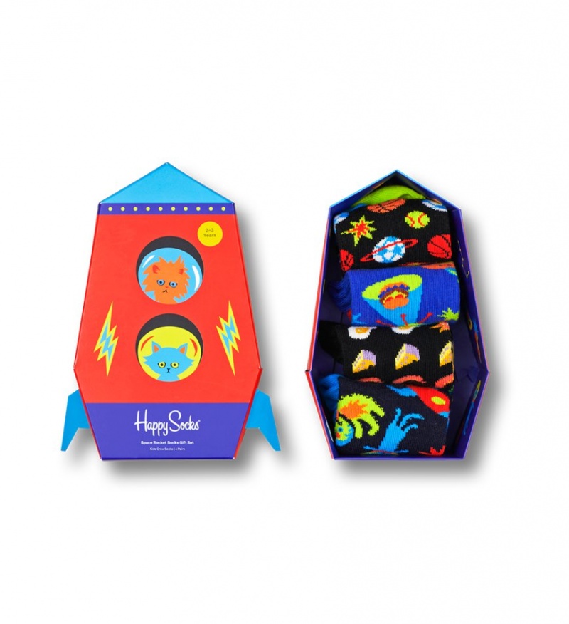 Happy Socks Space Socks Gift Set Kinder Navy | Schweiz 89213DGCY