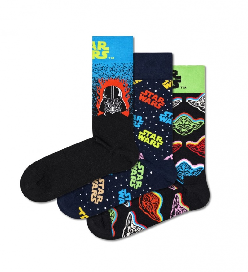 Happy Socks Star Wars™ 3-Pack Gift Set Unisex Schwarz | Schweiz 71523PBWF