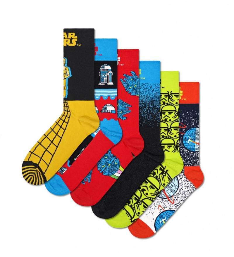 Happy Socks Star Wars™ 6-Pack Gift Set Unisex Türkis | Schweiz 82167VWPB