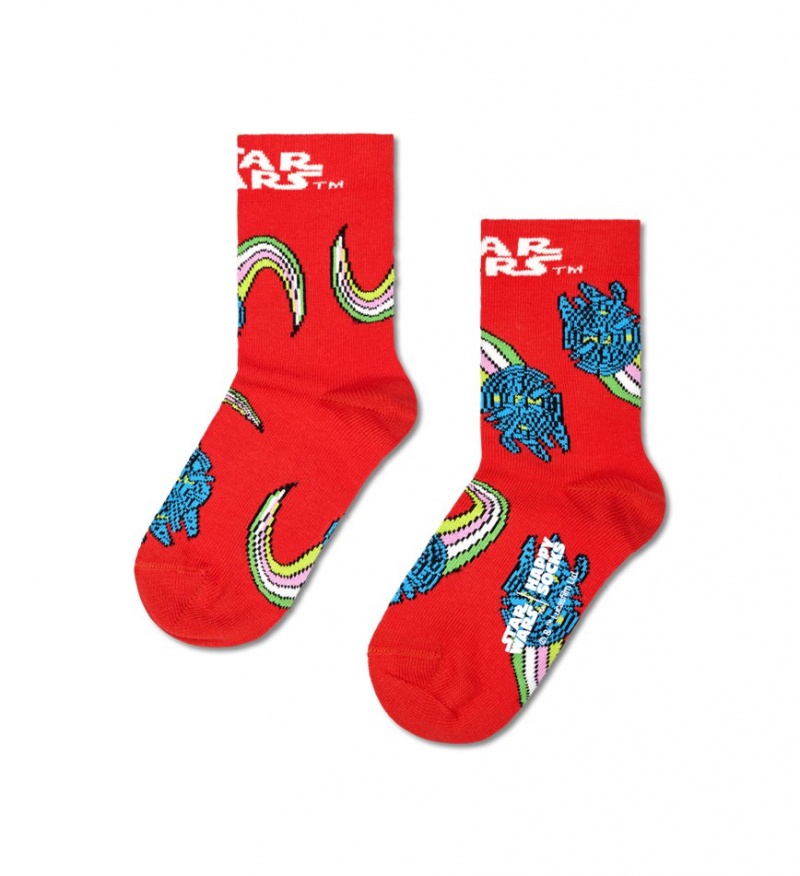 Happy Socks Star Wars™ Millennium Falcon Kids Socken Kinder Rot | Schweiz 97280RCWL