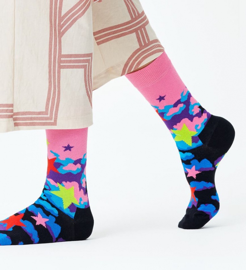 Happy Socks Stars Socken Unisex Rosa | Schweiz 97514UTCR