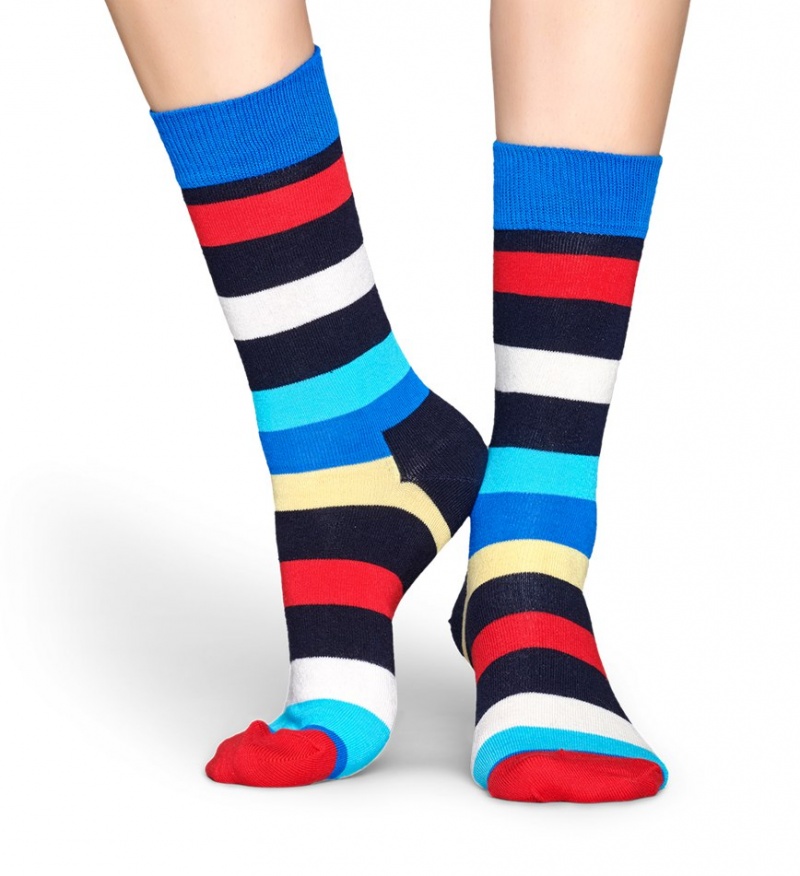 Happy Socks Stripe Socken Unisex Hellblau | Schweiz 06714VUHW