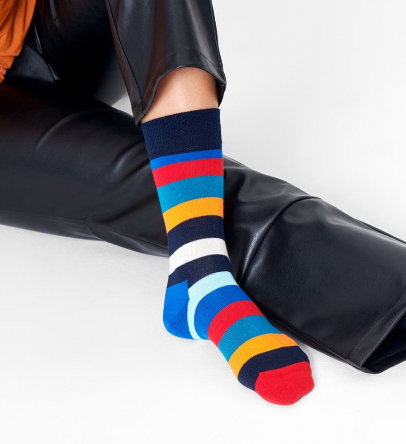 Happy Socks Stripe Socken Unisex Schwarz | Schweiz 48965RLVA