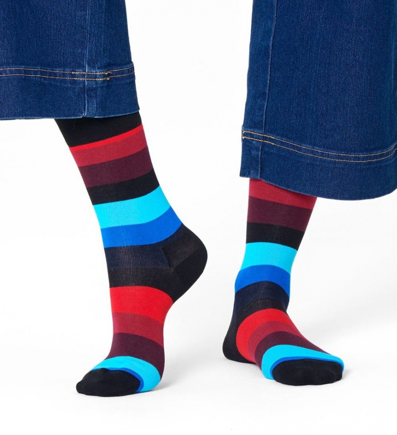 Happy Socks Stripe Socken Unisex Schwarz | Schweiz 28954YUOC