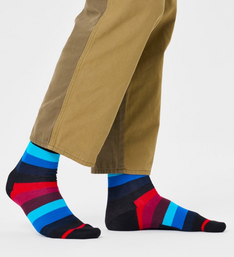 Happy Socks Stripe Socken Unisex Schwarz | Schweiz 72153ADPG