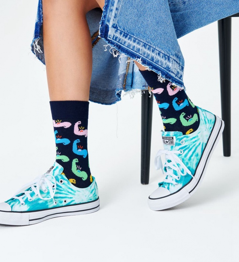 Happy Socks Strong Socken Unisex Navy | Schweiz 92165FONJ