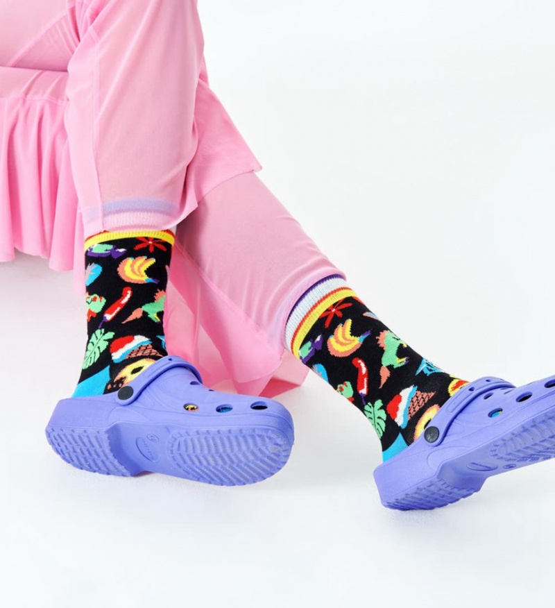 Happy Socks Summer Socken Unisex Schwarz | Schweiz 20158RJAY