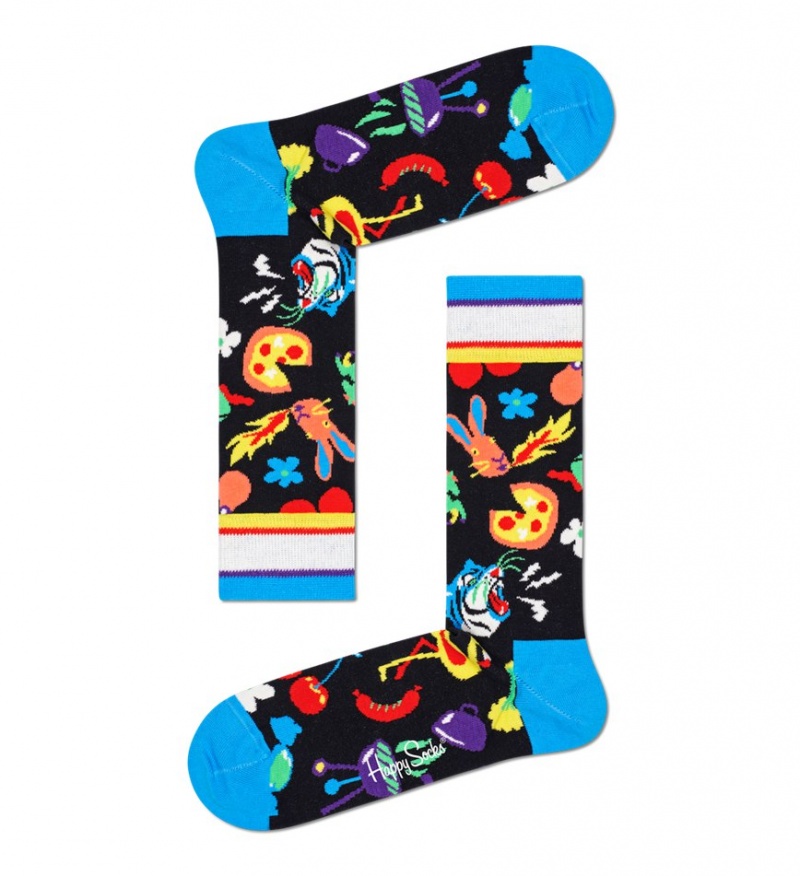 Happy Socks Summer Socken Unisex Schwarz | Schweiz 20158RJAY