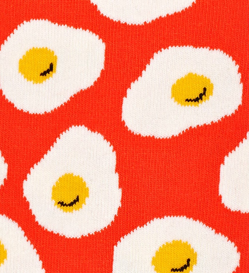 Happy Socks Sunny Side Up Socken Unisex Orange | Schweiz 26134HWFN