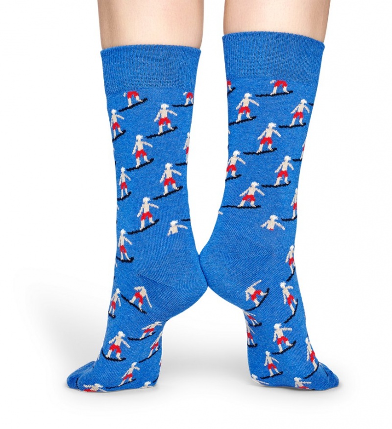 Happy Socks Surfer Socken Unisex Hellblau | Schweiz 09635MKCS