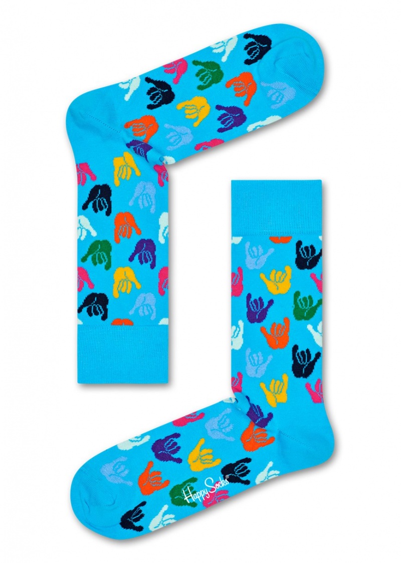 Happy Socks Surfs Up Socken Unisex Blau | Schweiz 82013UPNB