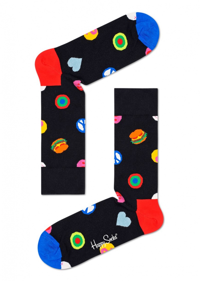 Happy Socks Symbol Dot Socken Unisex Schwarz | Schweiz 67358OBLX