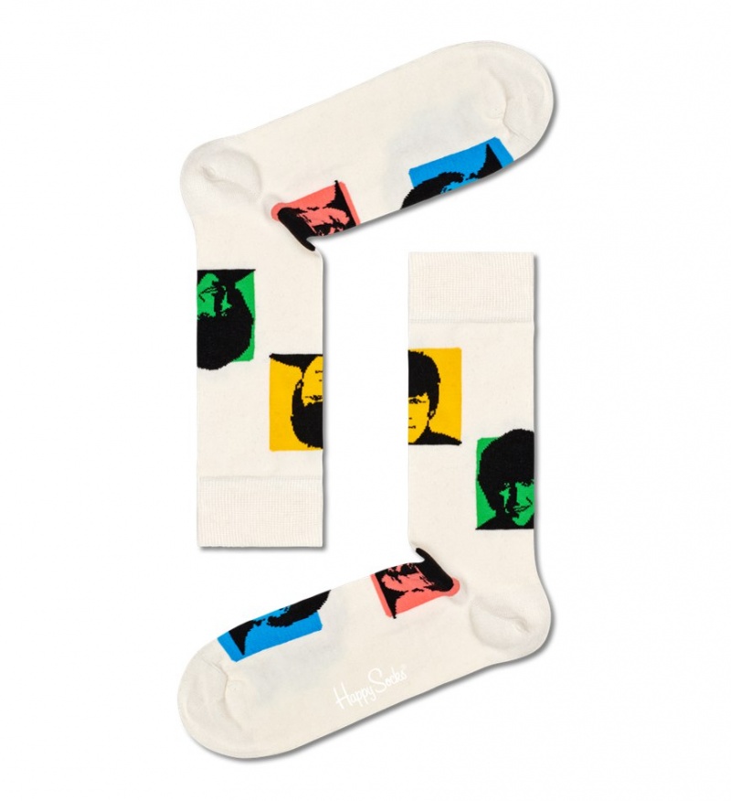 Happy Socks The Beatles 4-Pack Gift Set Unisex Schwarz | Schweiz 21653MJLS