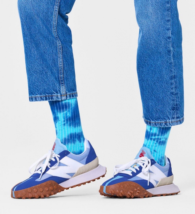 Happy Socks Tie Dye Socken Unisex Hellblau | Schweiz 12485DFWK