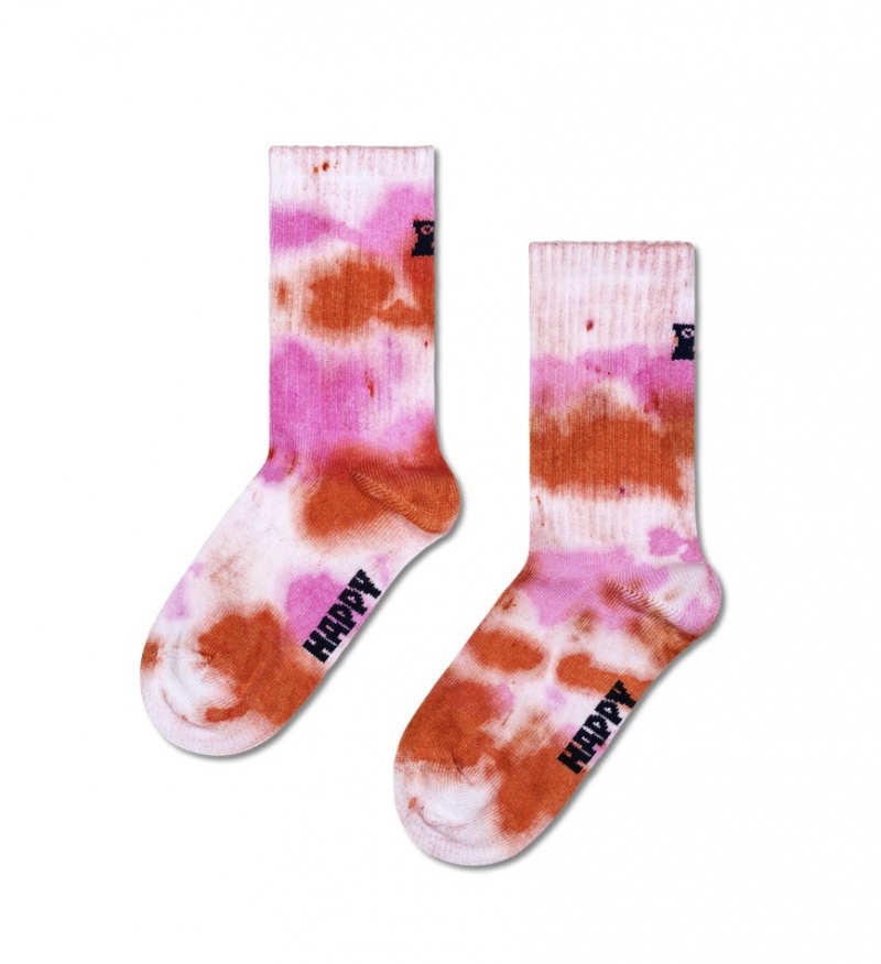 Happy Socks Tie-dye Socken Kinder Weiß | Schweiz 14208PYMI