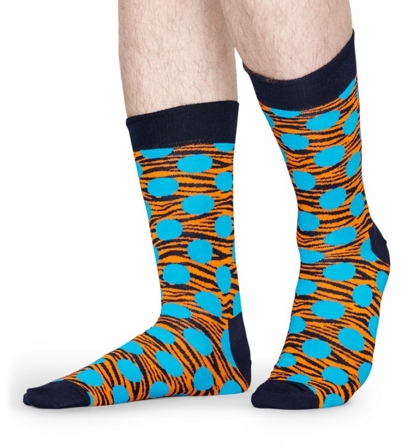 Happy Socks Tiger Dot Socken Unisex Schwarz | Schweiz 76831UPKD