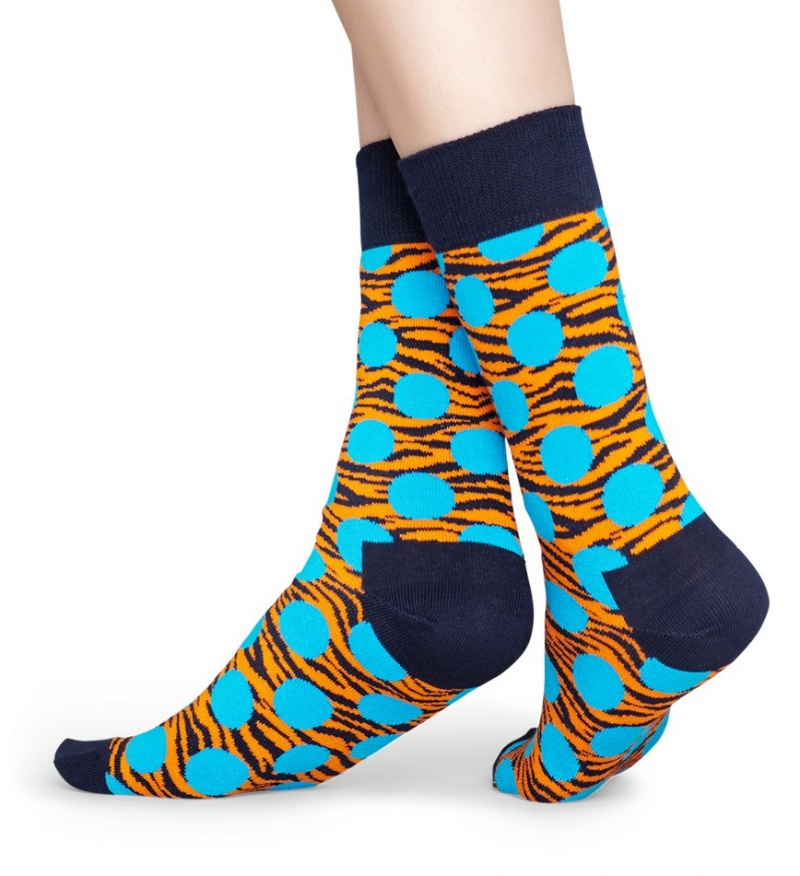 Happy Socks Tiger Dot Socken Unisex Schwarz | Schweiz 76831UPKD