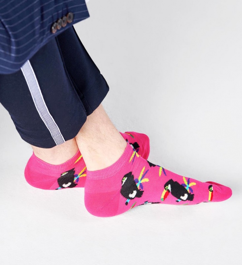 Happy Socks Toucan Low Socken Unisex Rosa | Schweiz 67581YLRS