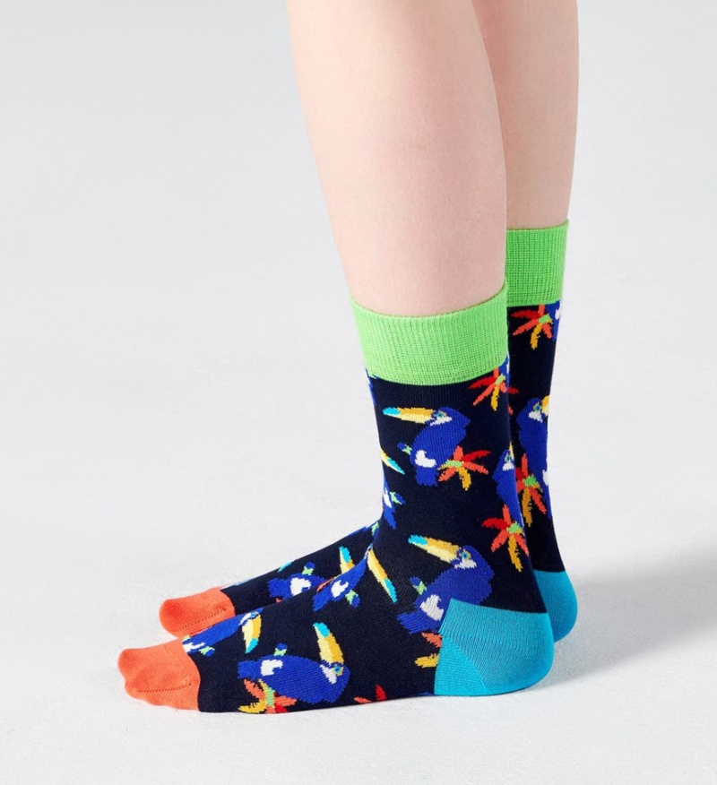 Happy Socks Toucan Socken Unisex Schwarz | Schweiz 43059EGTB