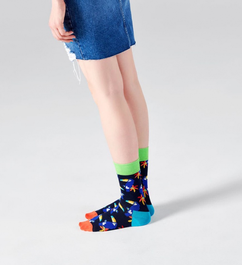 Happy Socks Toucan Socken Unisex Schwarz | Schweiz 43059EGTB