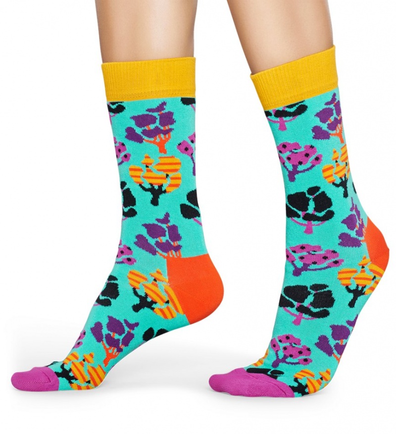 Happy Socks Tree Socken Unisex Grün | Schweiz 13756QNHC