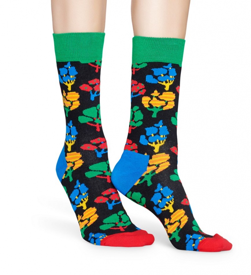 Happy Socks Tree Socken Unisex Schwarz | Schweiz 20841XMRZ